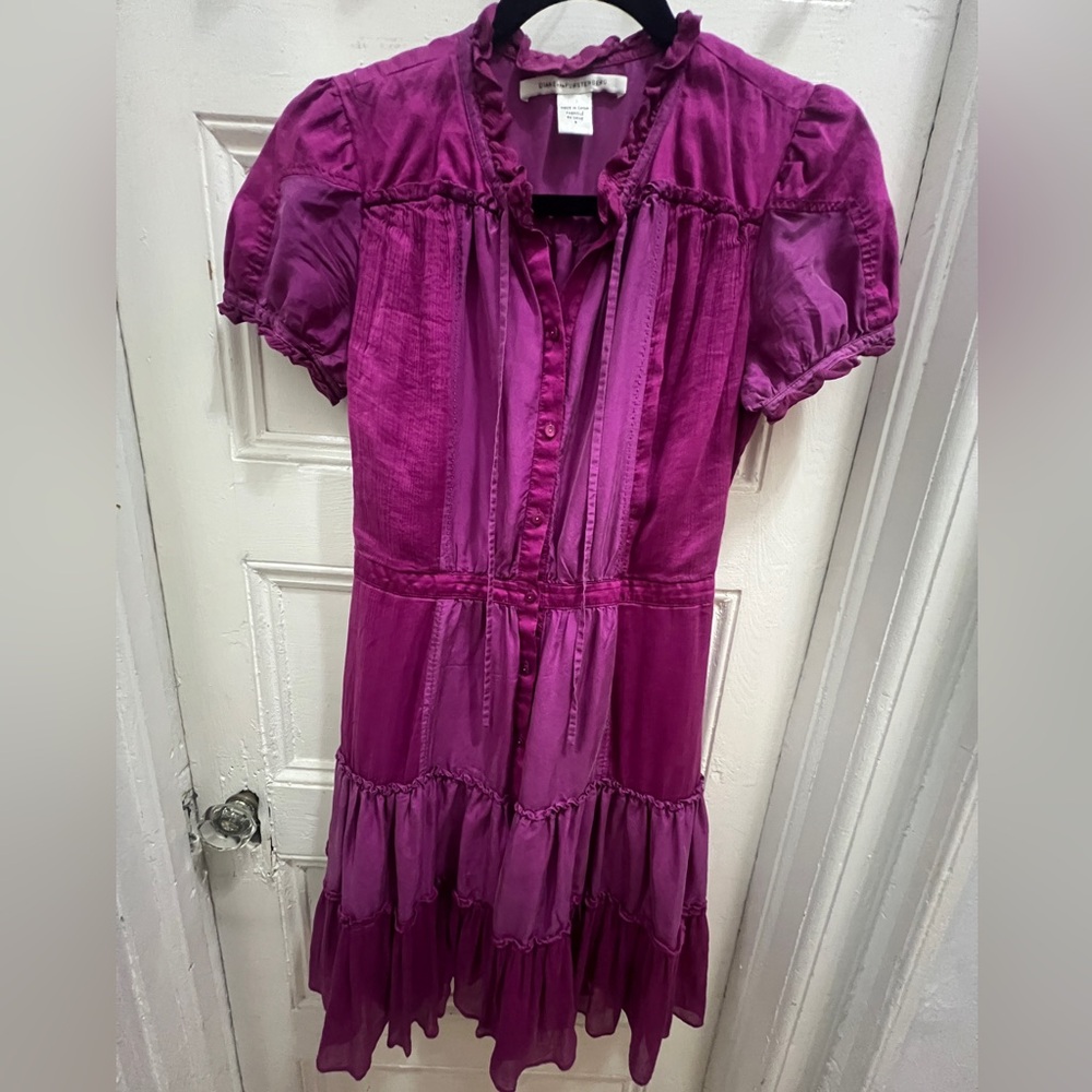 Diane Von Furstenberg Two-Toned Dress